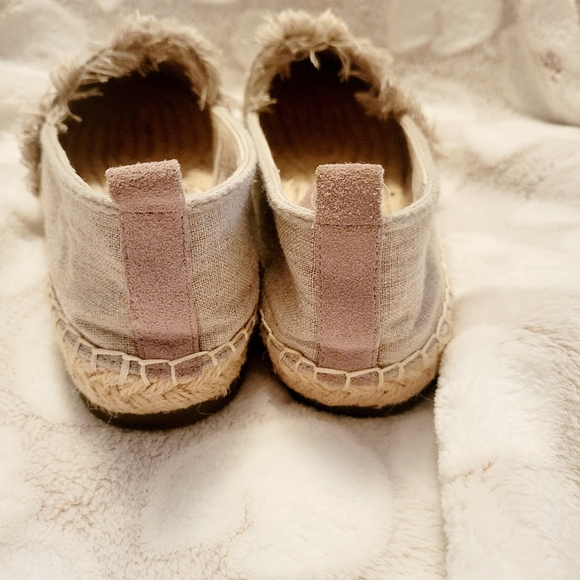 Lands' End Espadrilles Taupe Shoes size 7 - Picture 5 of 7